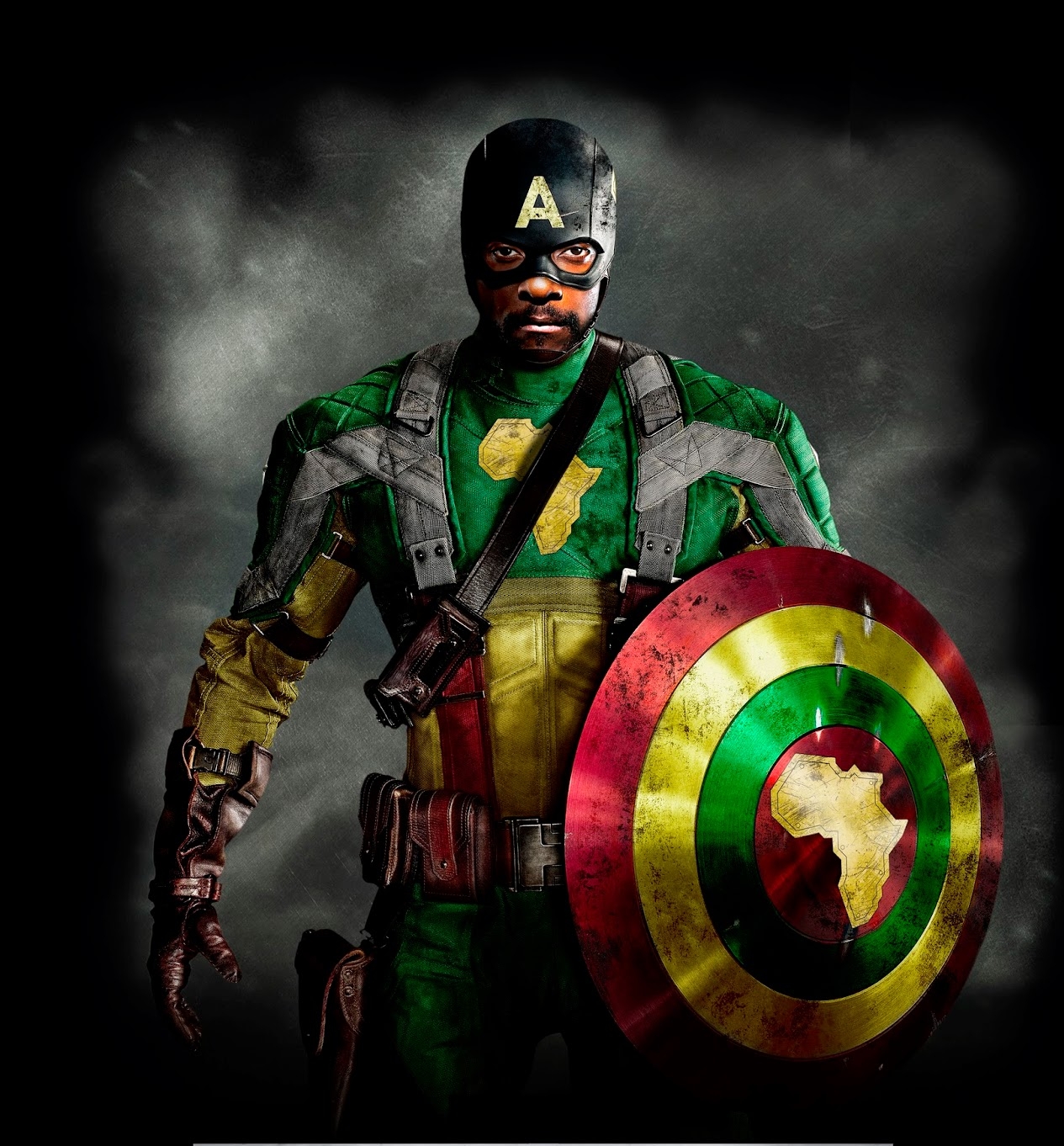 Super-héros Captain Africa