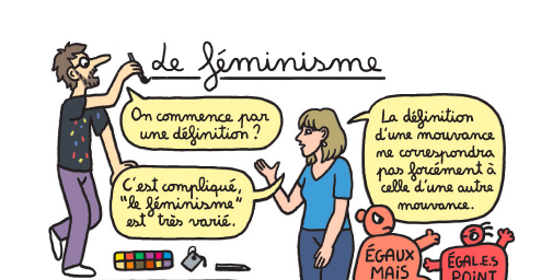 Parcourez l'histoire du féminisme en BD